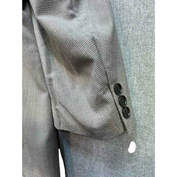 Bachrach Mens Blazer Pure Virgin Wool Size 42L Tan  Made In Canada - Picture 14 of 14